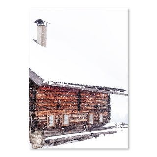 Americanflat - Wooden House By Tanya Shumkina - 16"x20" Poster Art Print - Bed Bath & Beyond ...